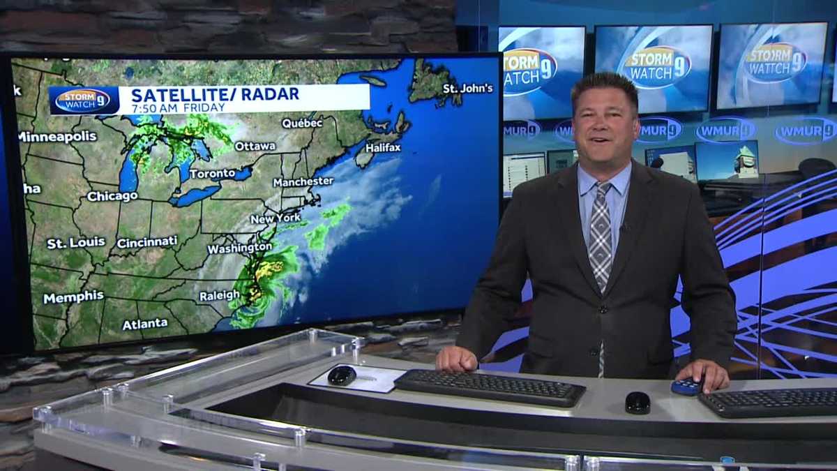Watch: Sun gives way to clouds on cooler day