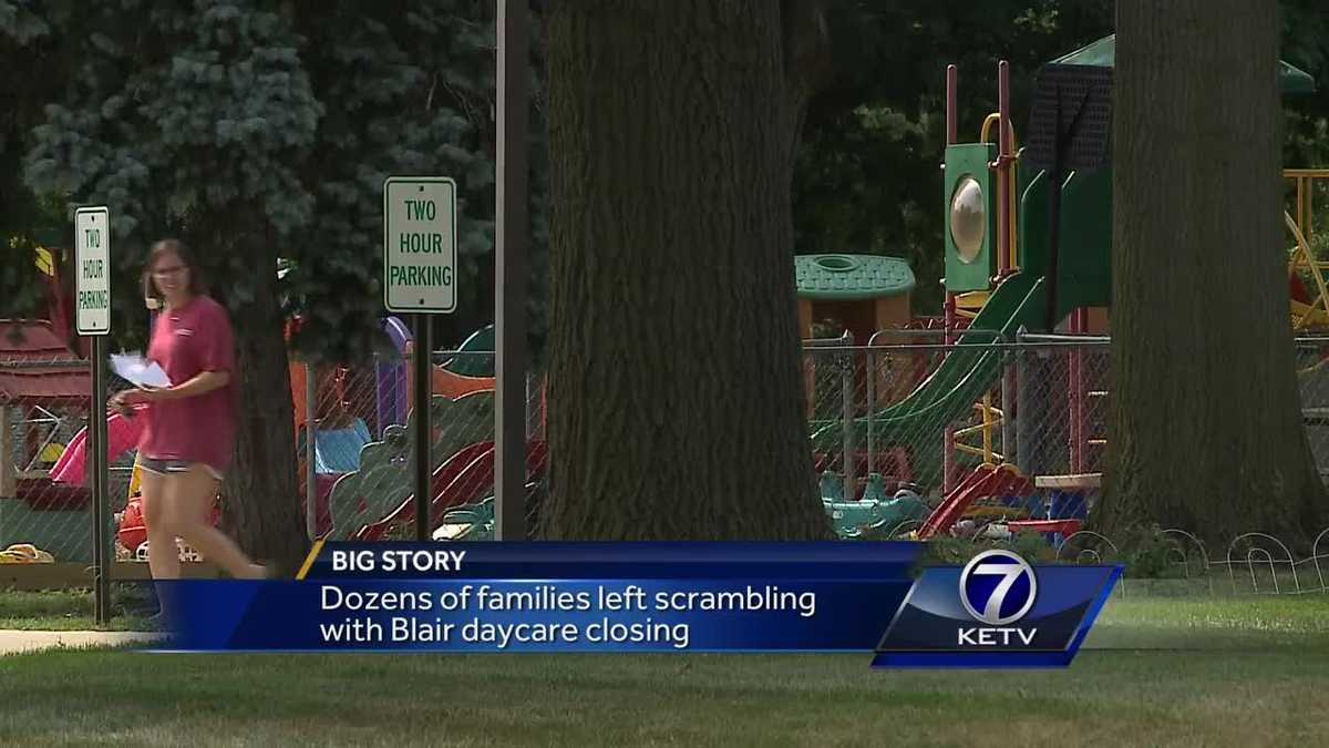 Dozens of families left scrambling with Blair daycare closing