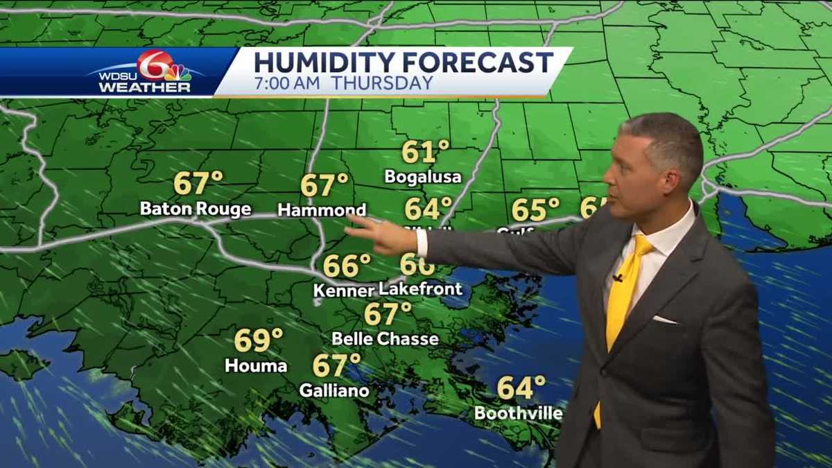 Heat and Humidity to Return to Southeast Louisiana