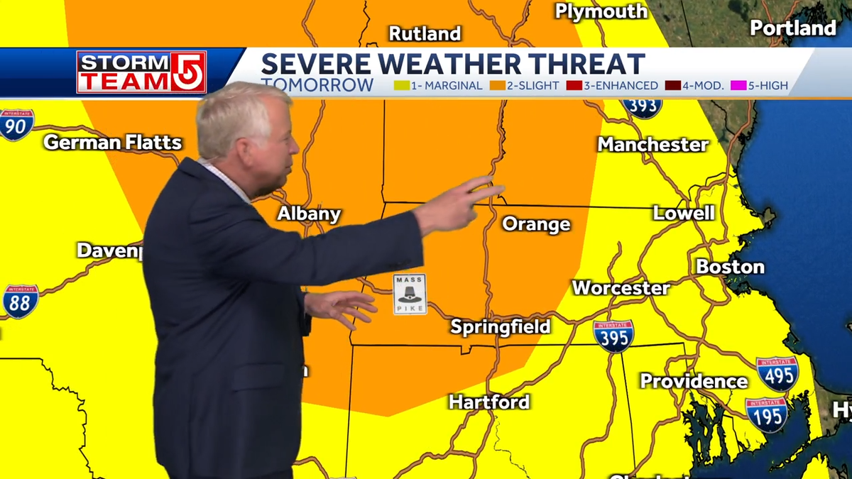 Video: Severe weather risk this weekend