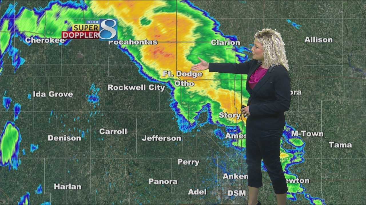 KCCI 8 News Sunday Forecast