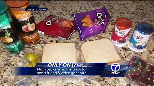 Local woman's act of kindness goes viral