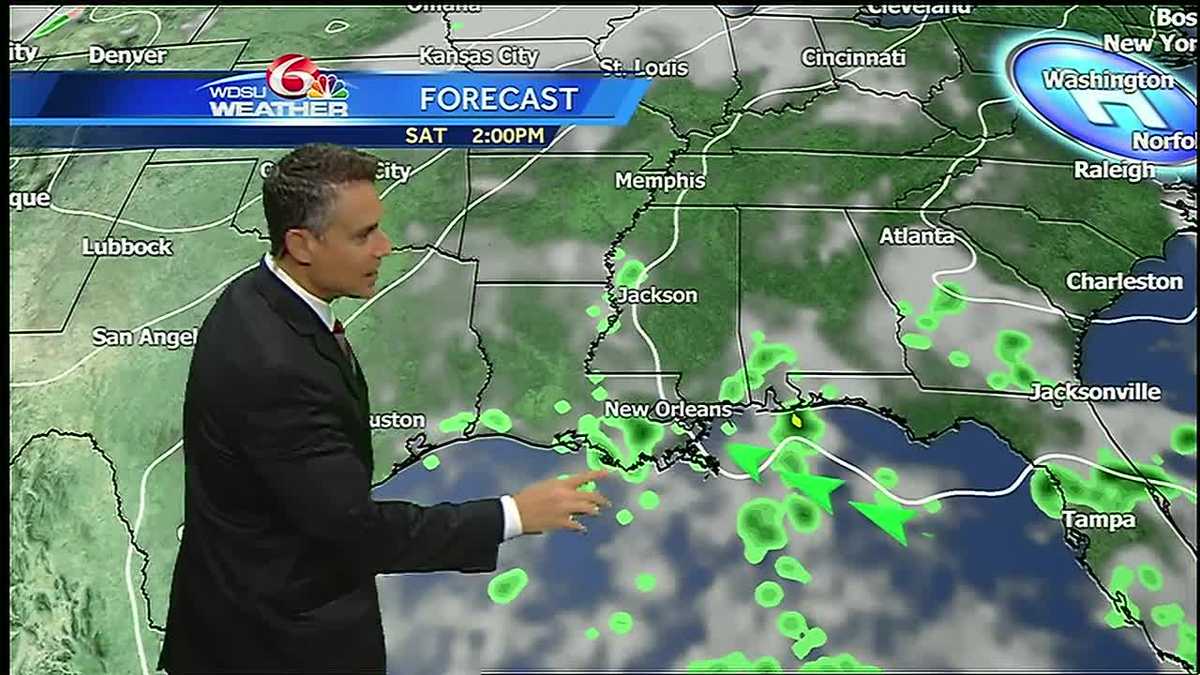 Friday evening: mostly dry weekend