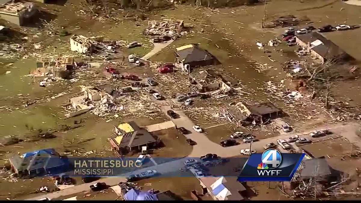 South Carolina Red Cross volunteers help tornado victims in MS, GA