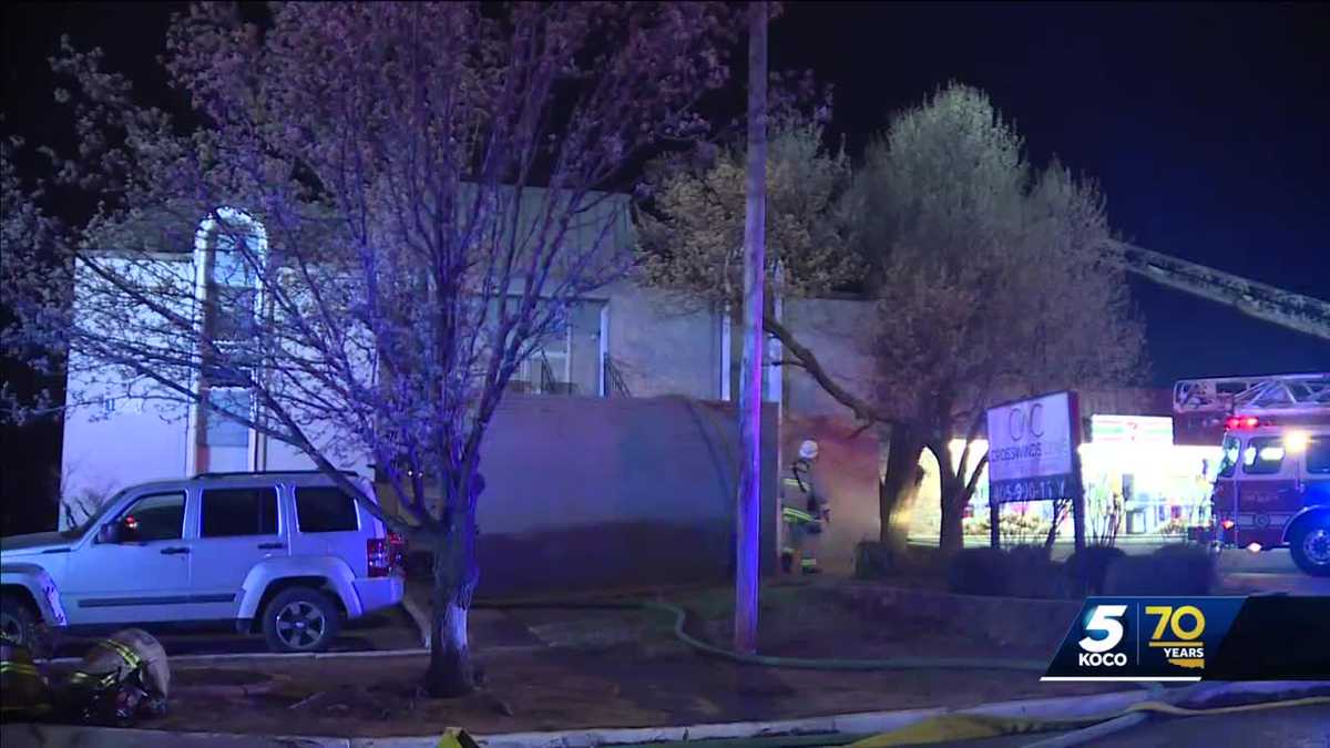OKC crews respond to apartment fire causing evacuations - KOCO