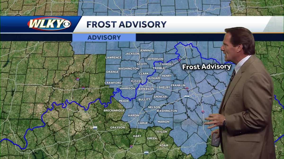 Frost Advisory Late Tonight, Nice Tomorrow Afternoon