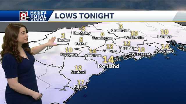 Scattered snow chances with cold temperatures overnight - Vimarsana News