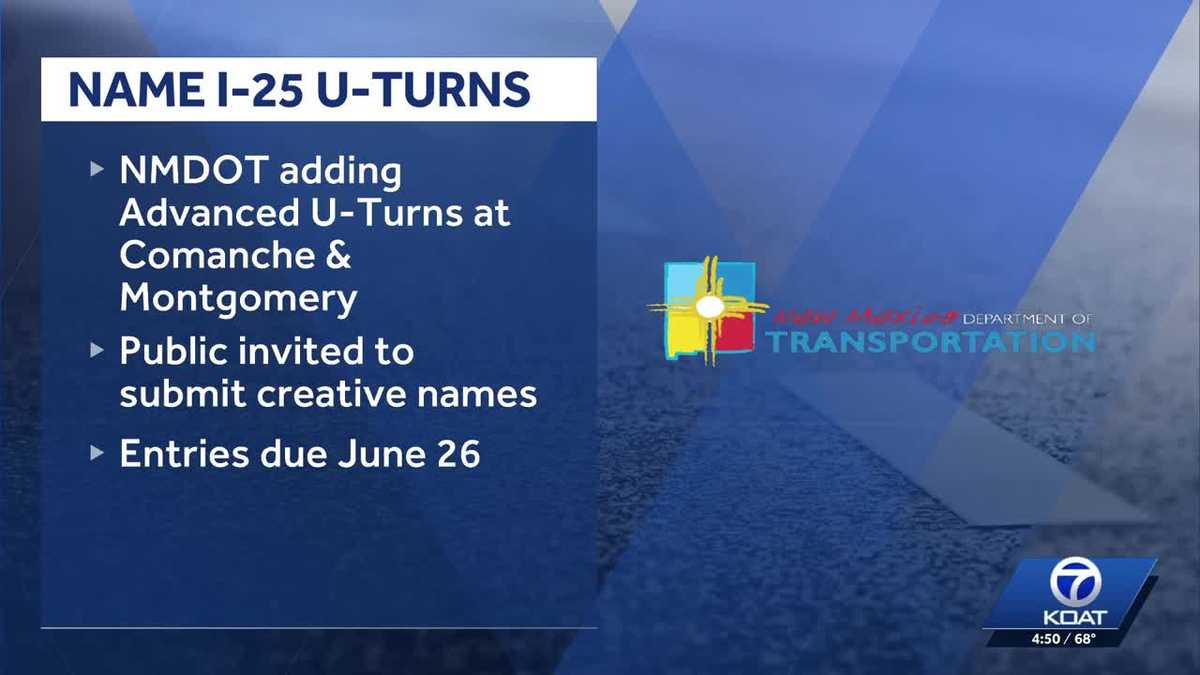 NMDOT seeks public input to name new I-25 traffic feature