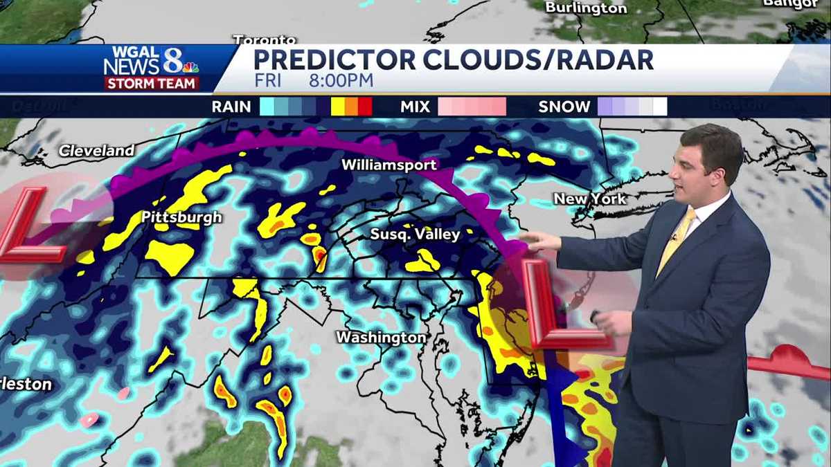 Quiet Wednesday; Showers Return Thursday & Friday