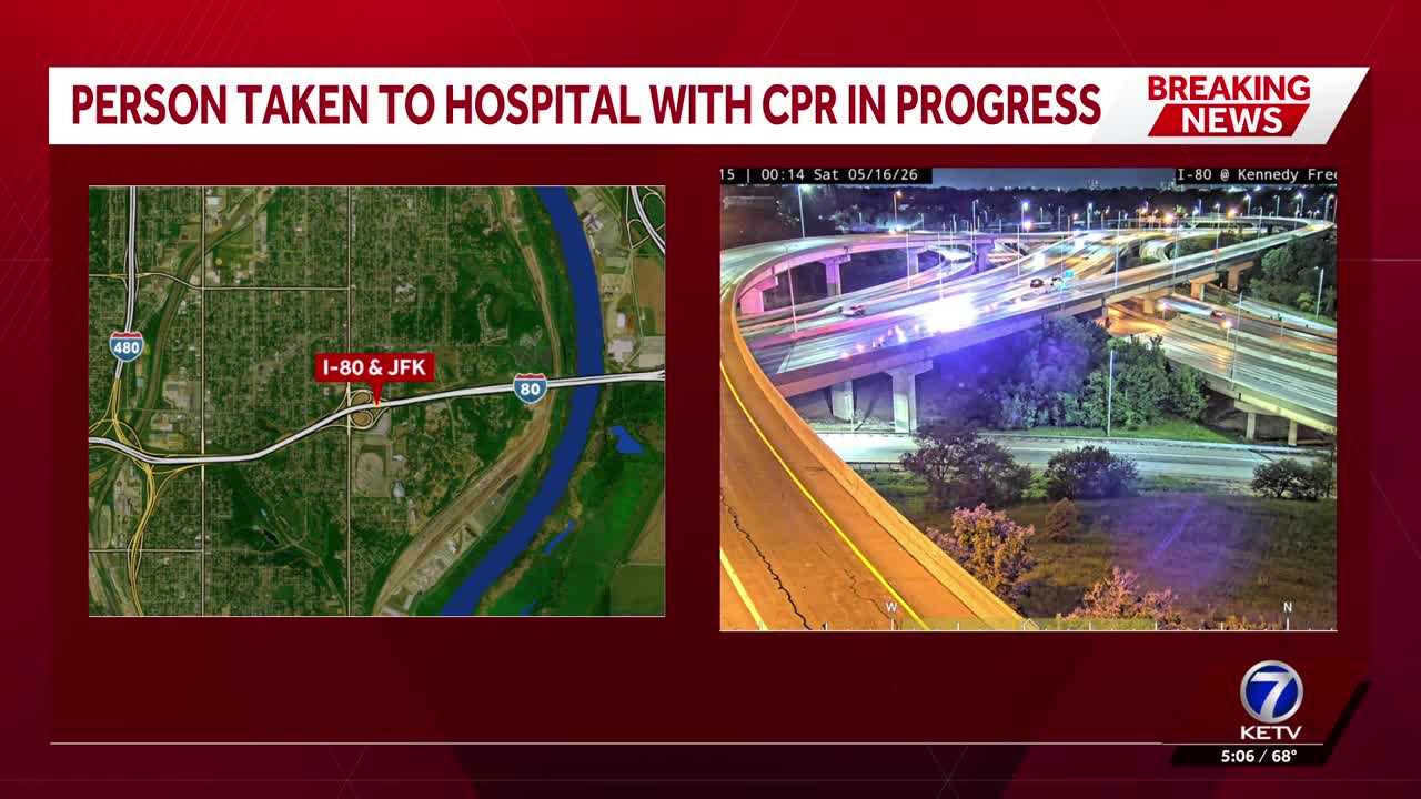 ketv.com - Tyra Tillman - Person taken to hospital with CPR in progress after crash late Friday