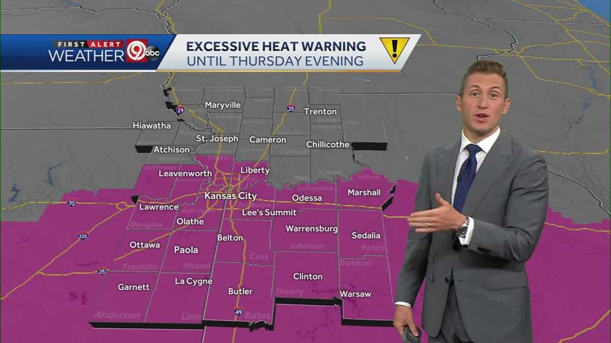KANSAS CITY WEATHER: Heat and humidity continues Thursday