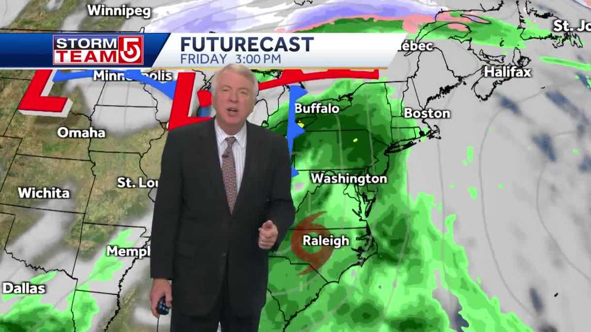 Video: How tropical system will impact Mass. weather