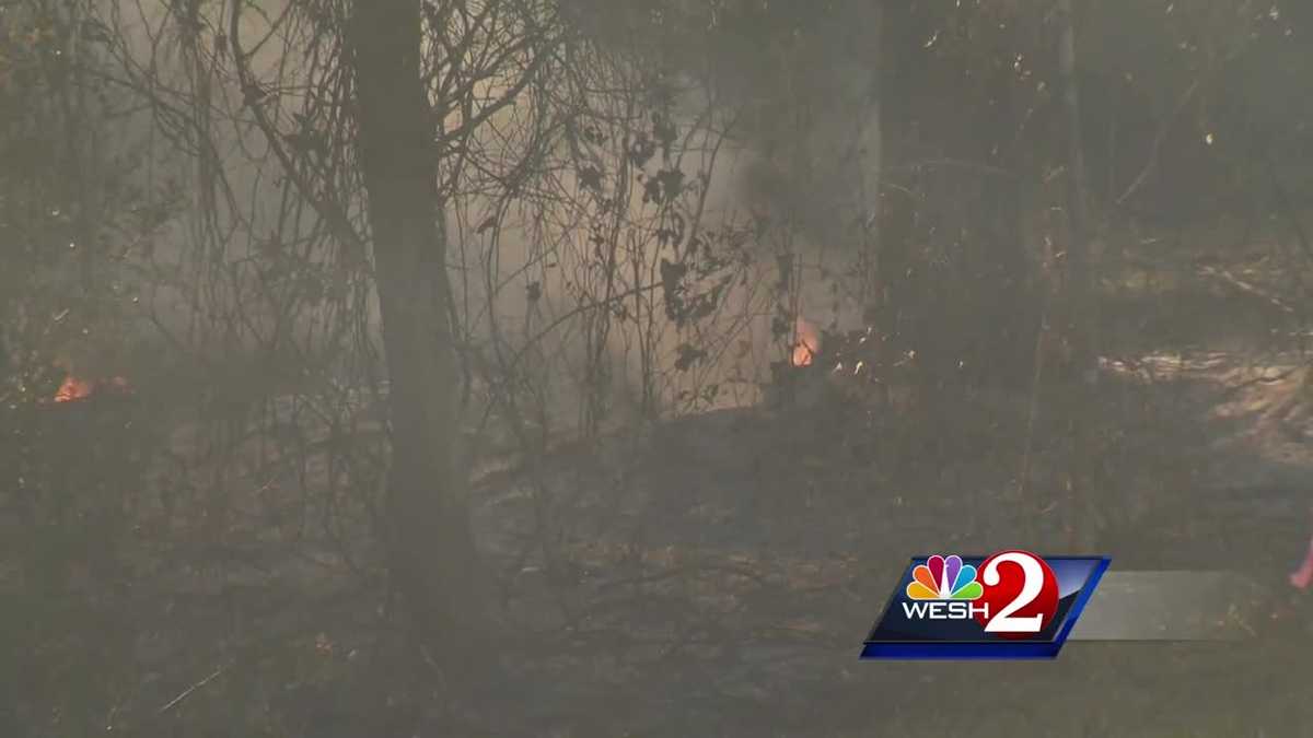 Destructive fires sweep through Central Florida