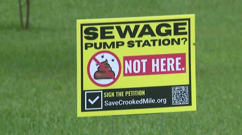 Brevard residents push back against proposed sewage pump station