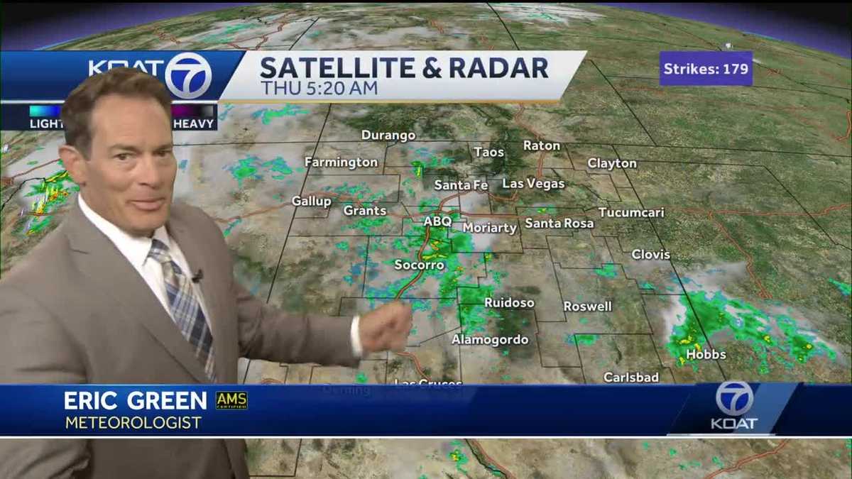  One more day of monsoon storms with flood watches issued for a continued heavy rain threat