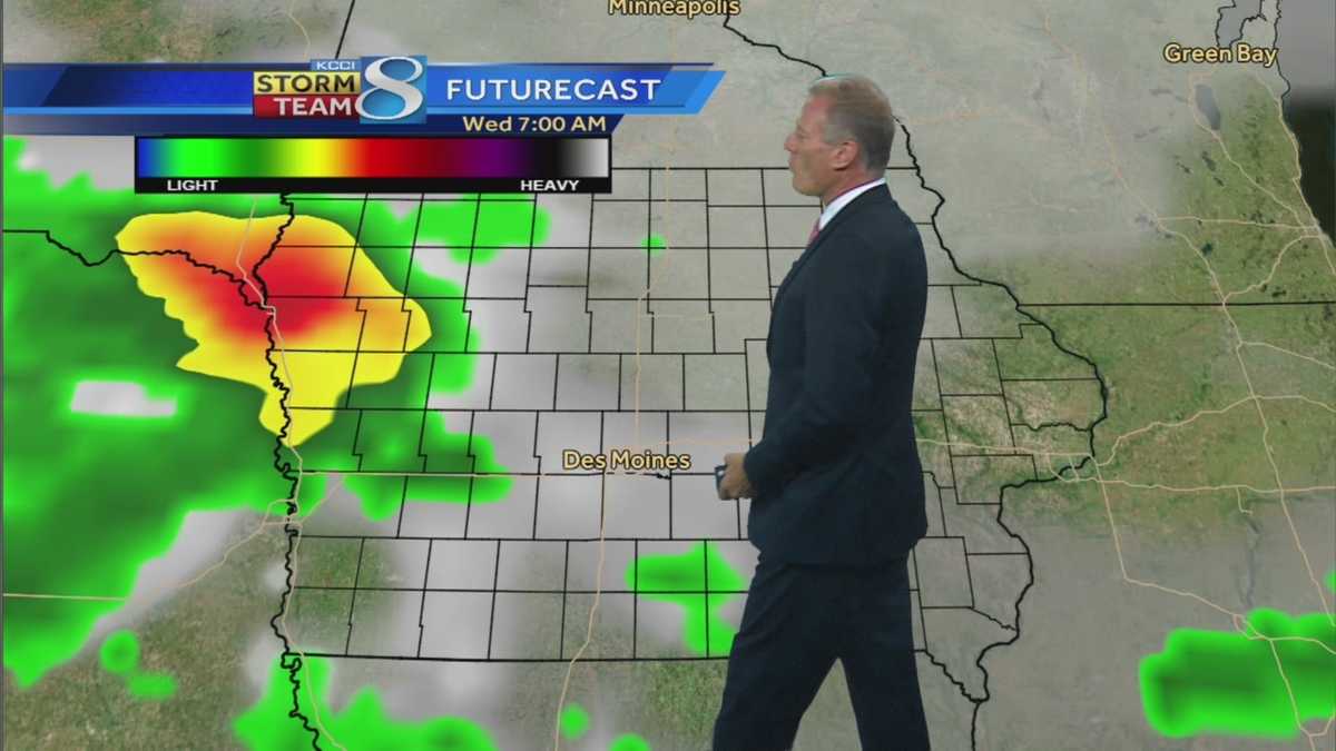 KCCI 8 video weather forecast