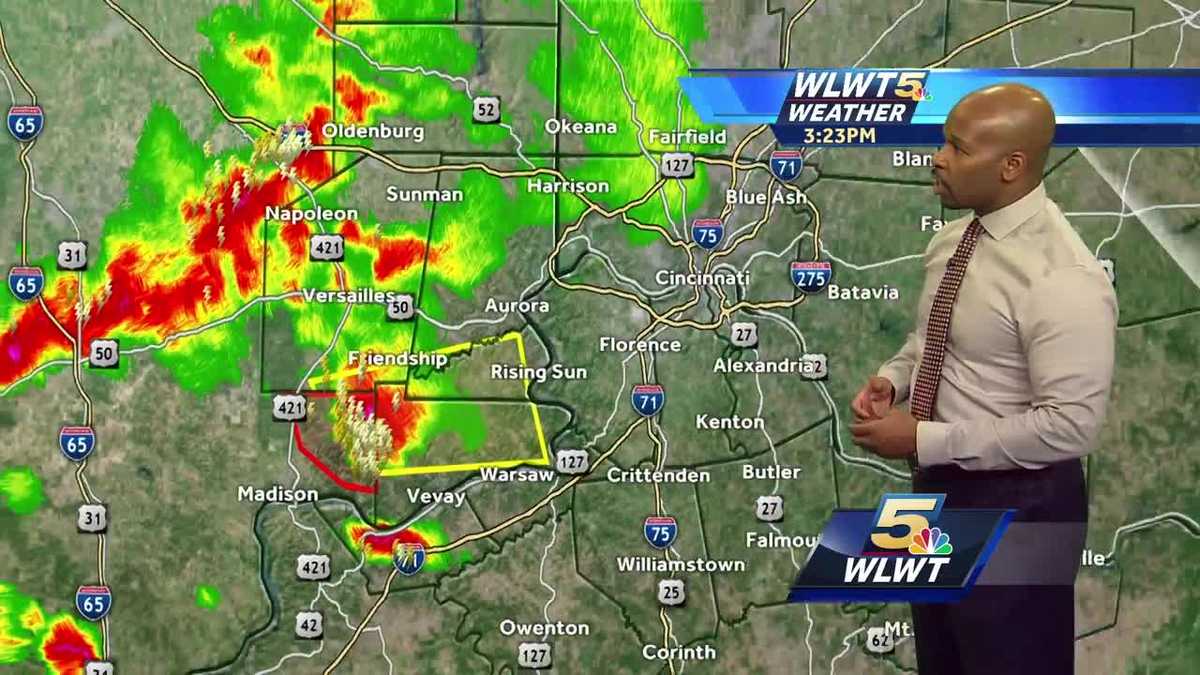 Severe storms possible Friday evening