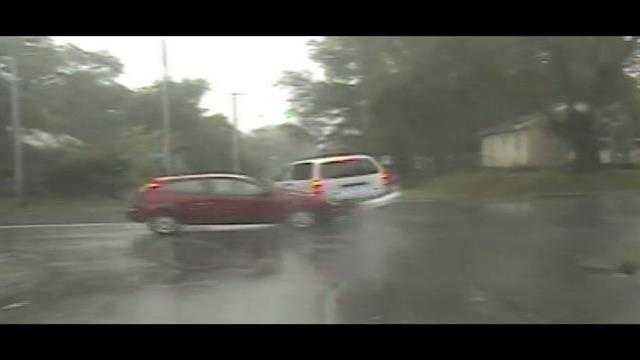 Caught on video: Two crashes end chase in Iowa