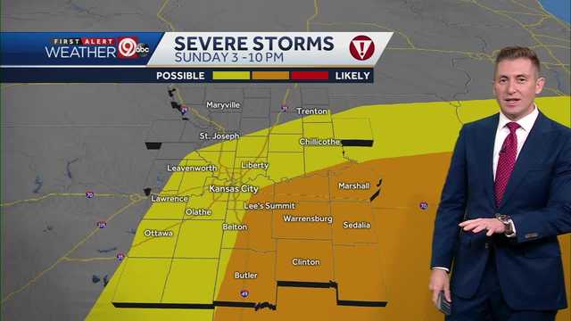 Cooler Today, Chance of Storms Sunday - Vimarsana News