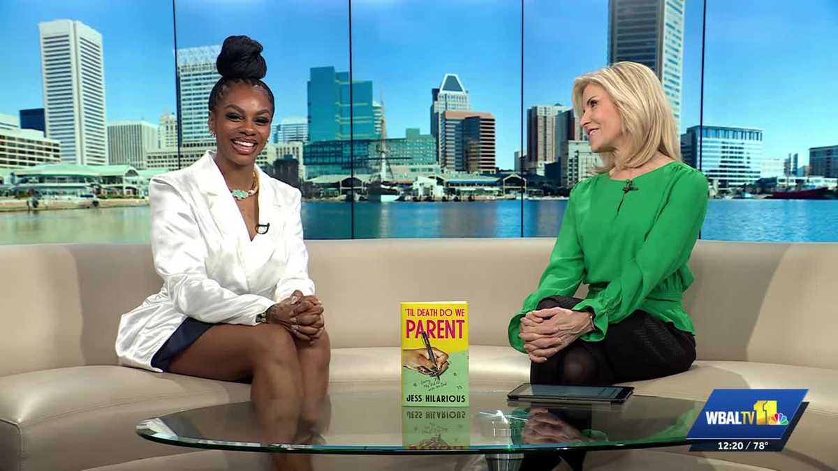 Baltimore's own Jess Hilarious promotes her new book on modern parenting