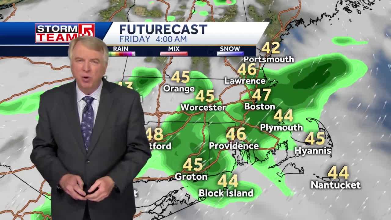 Video: Showers Overnight; Storm Likely Over Weekend