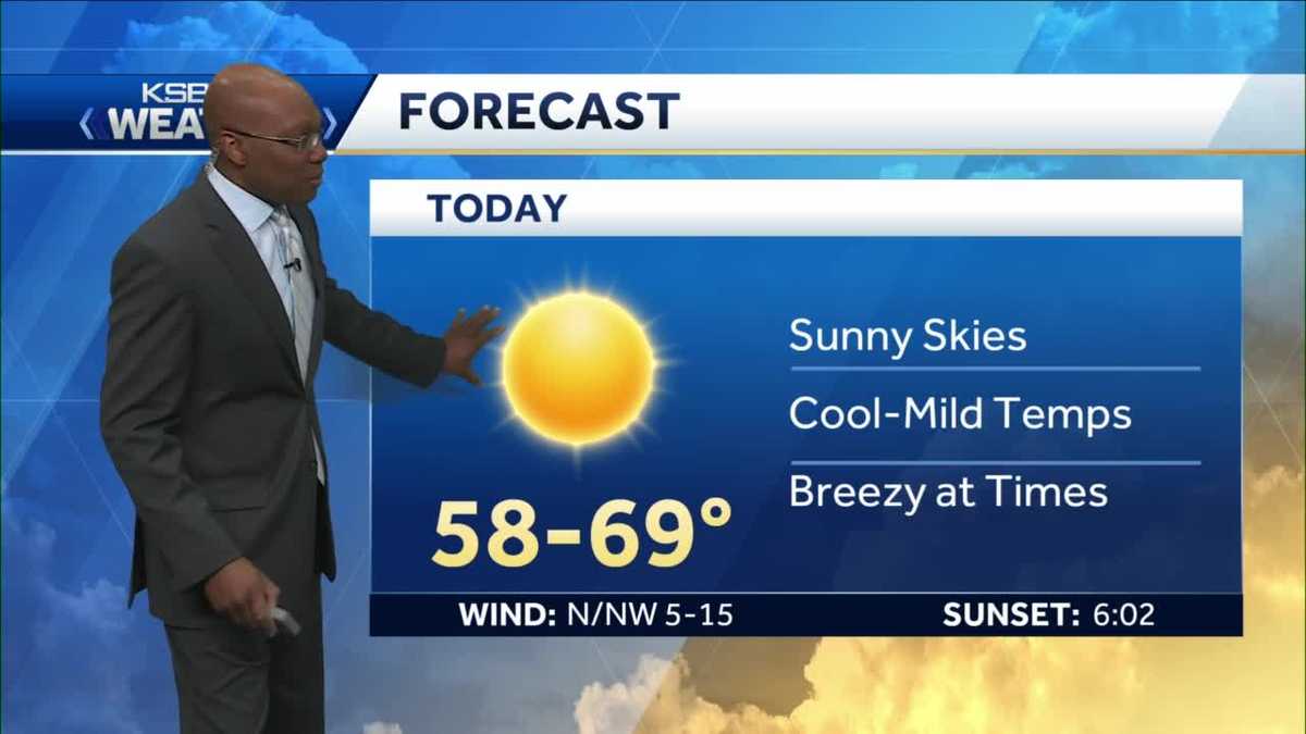 Sunny Skies and Mild Local Temps