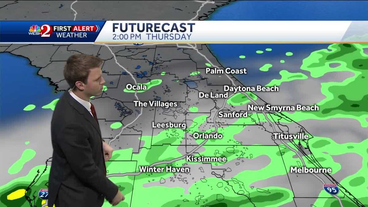 Showers, storms in the forecast