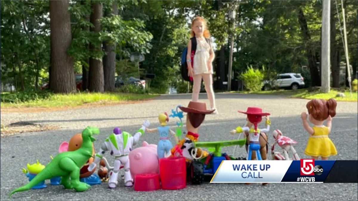 'Toy Story' friends watch pal go back to school in Tewksbury