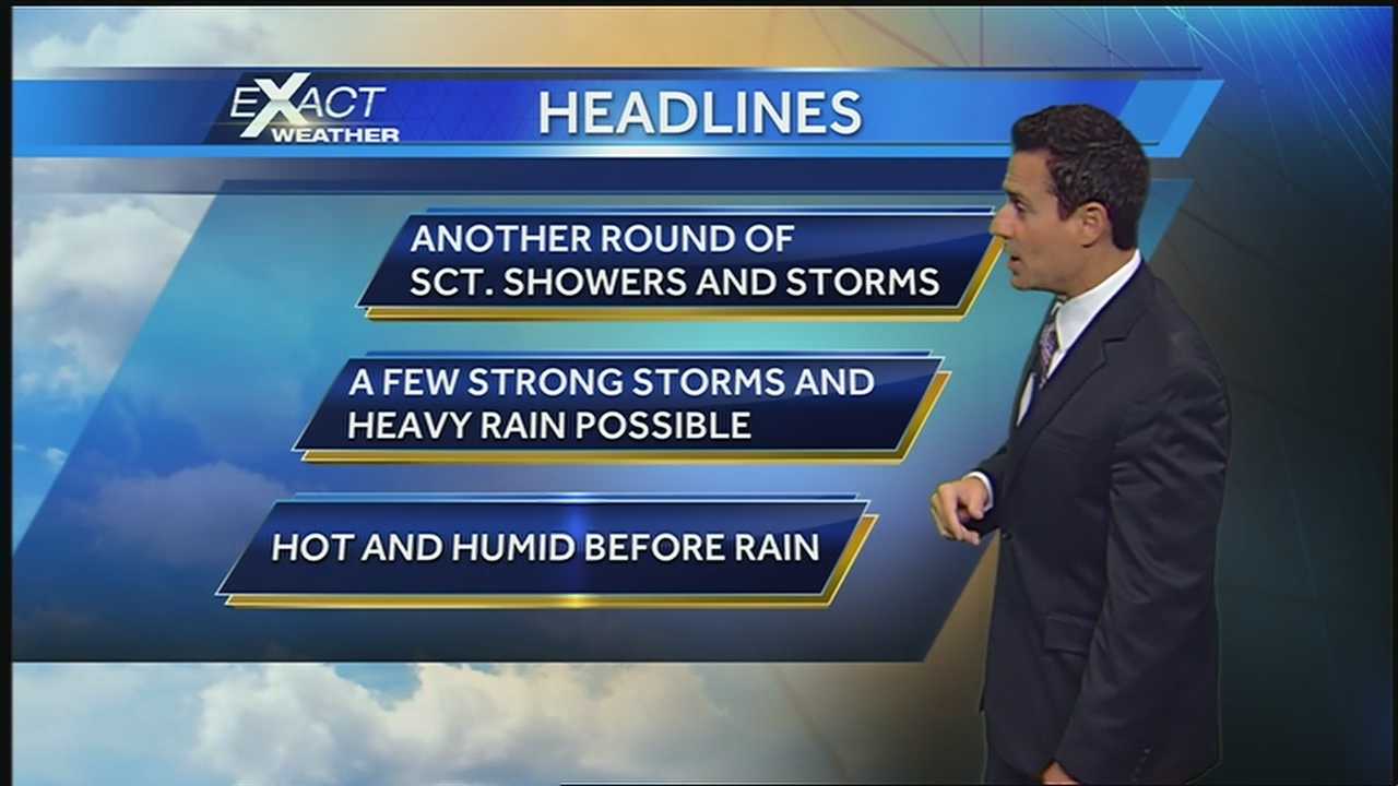 More Heavy Rain, Gusty Winds Possible