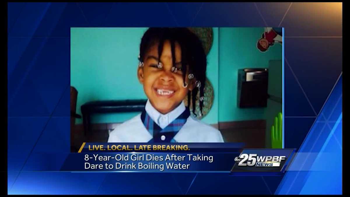 8-year-old girl dies after taking dare to drink boiling water