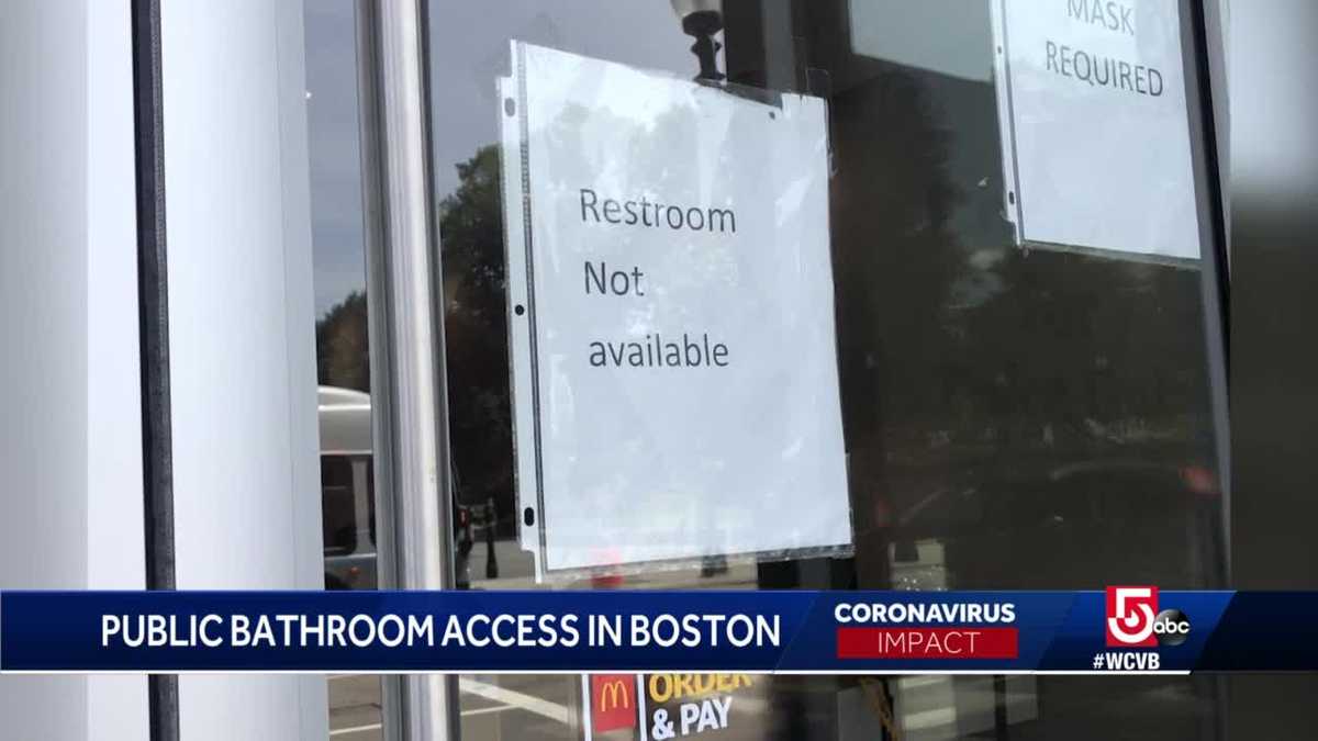 Public restrooms hard to find because of COVID19