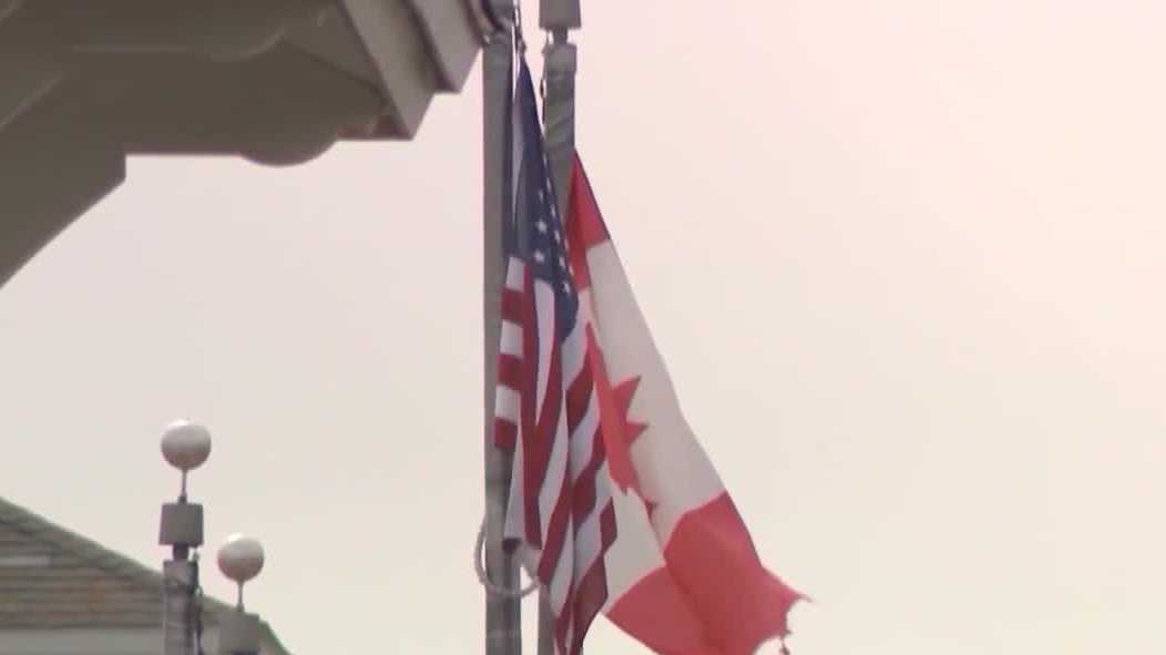 Report says states along northern border losing business because of White House policies