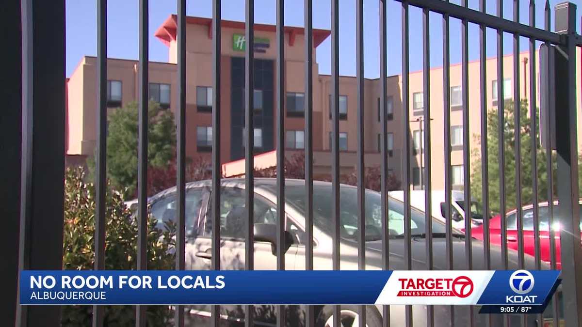 Albuquerque hotels deny bookings to local residents