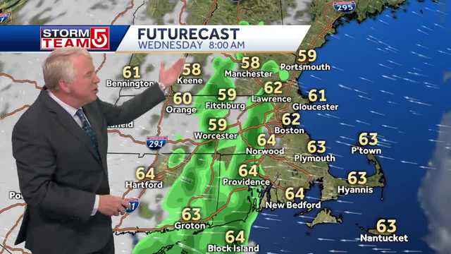 Video: Threat for rain over next 48 hours