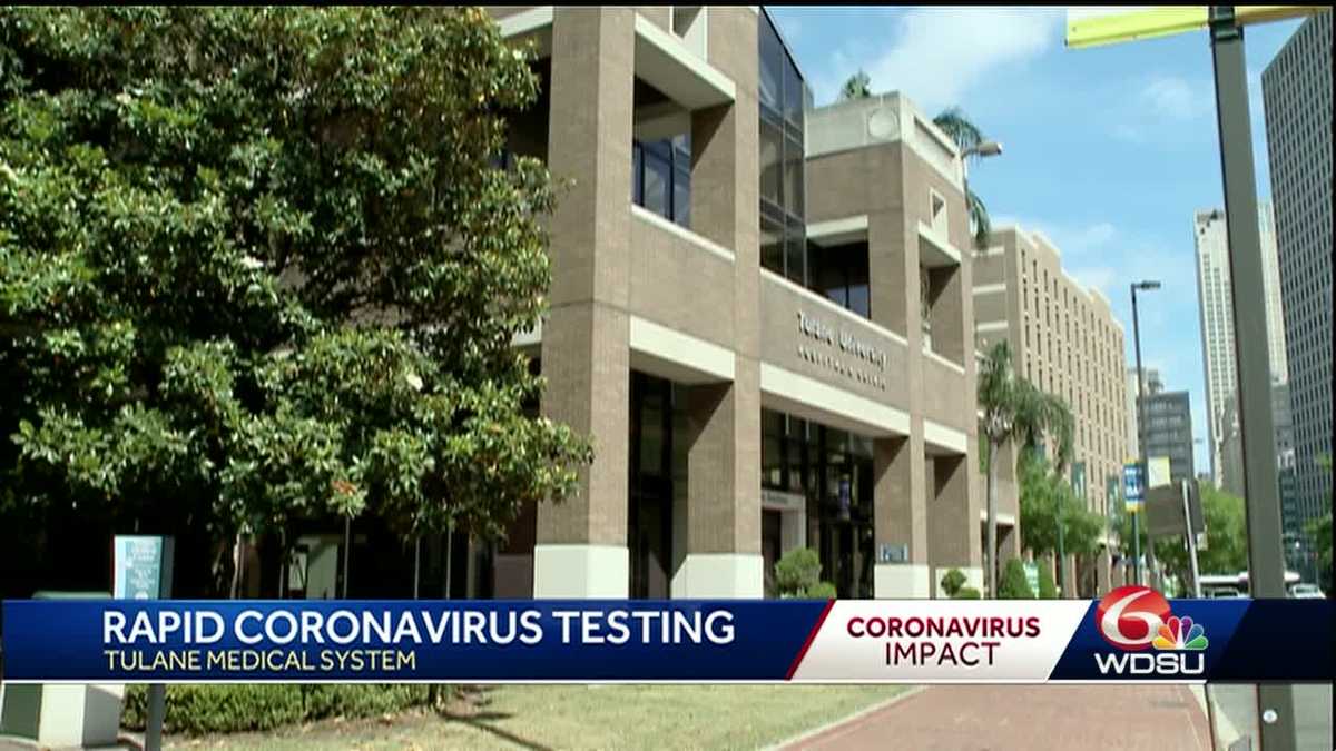 Tulane Health System begins using COVID-19 new testing technology that gives results in minutes