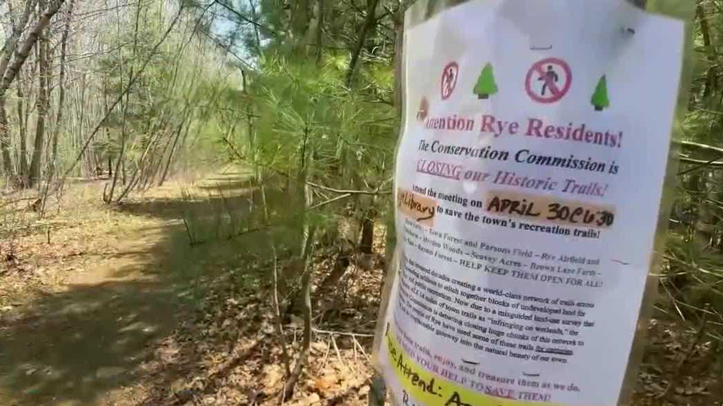 Rye residents vote to fully open trails decommissioned out of concern for wildlife