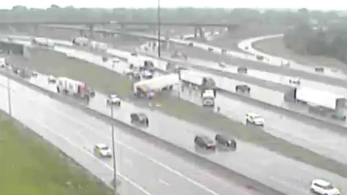 I-80 eastbound reopens in Omaha after crash involving semi truck