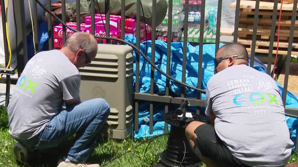'So it's not disrupting their business': Cox works to bring connection to Omaha Baseball Village
