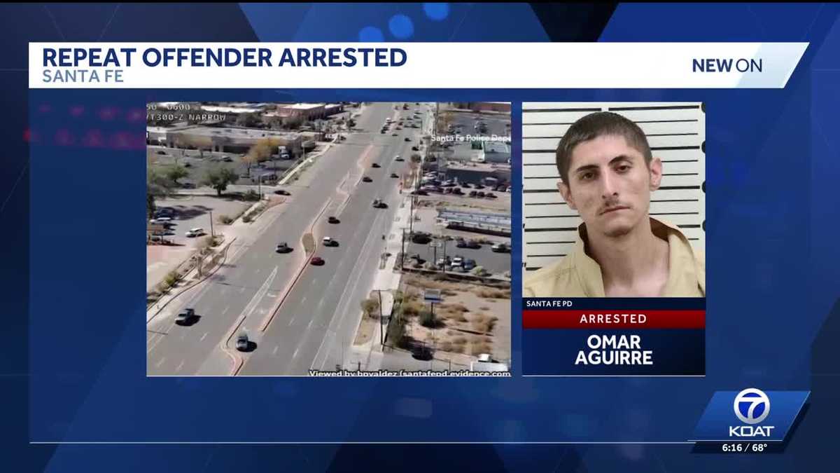 Santa Fe man arrested for 18th time since 2022