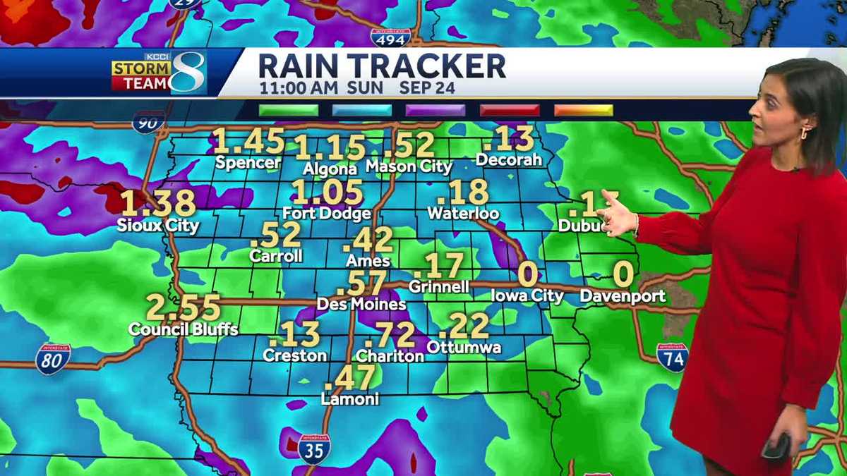 Iowa weather forecast Severe storms possible this weekend