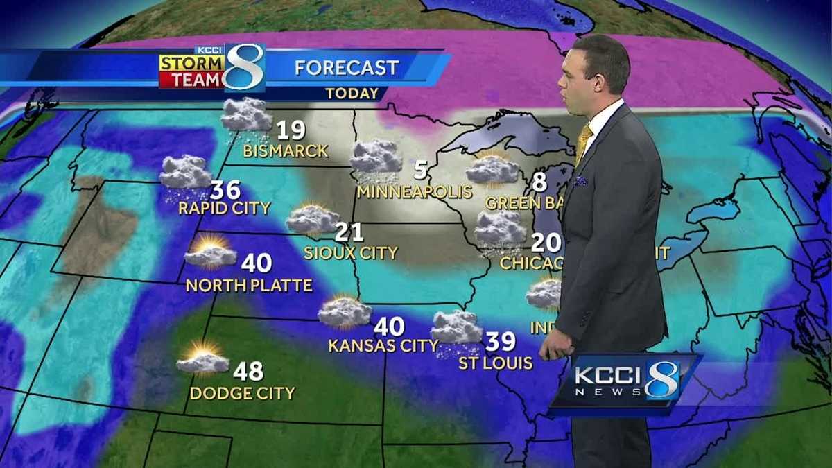 Videocast: Huge temperature roller coaster ahead for Iowa