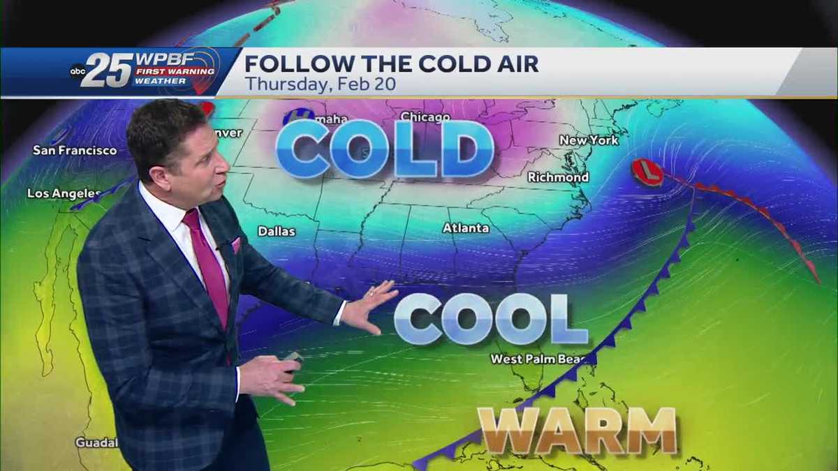 Strong cold fronts headed to South Florida