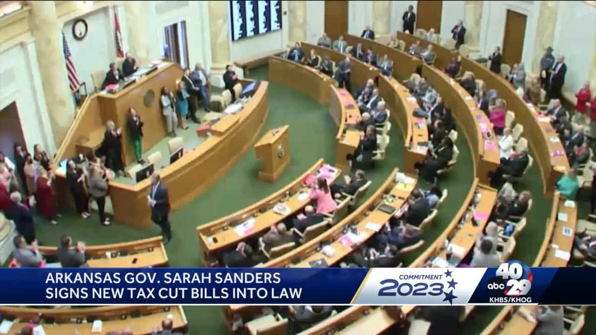 Arkansas Gov Signs Bill Cutting State Income Taxes 2207