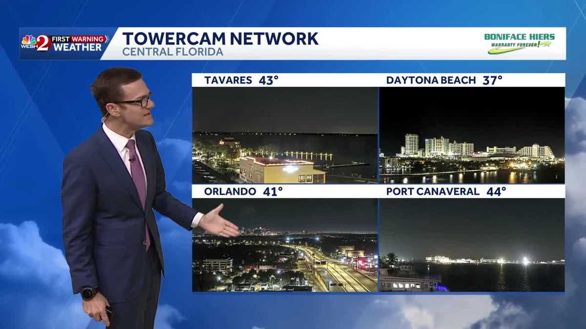 Impact Weather: A cold New Year's Day in Central Florida; warmup on the way