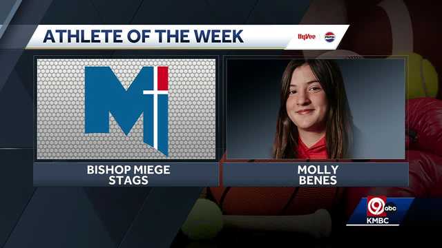 KMBC Athlete of the Week: Molly Benes, Bishop Miege High School - Vimarsana News