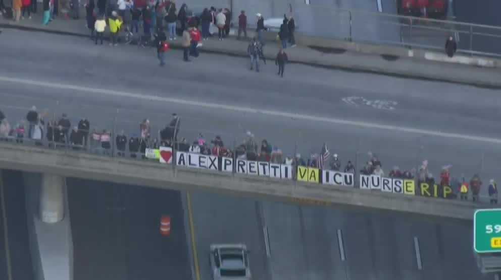 Sacramento nurses honor Alex Pretti as part of nationwide demonstrations