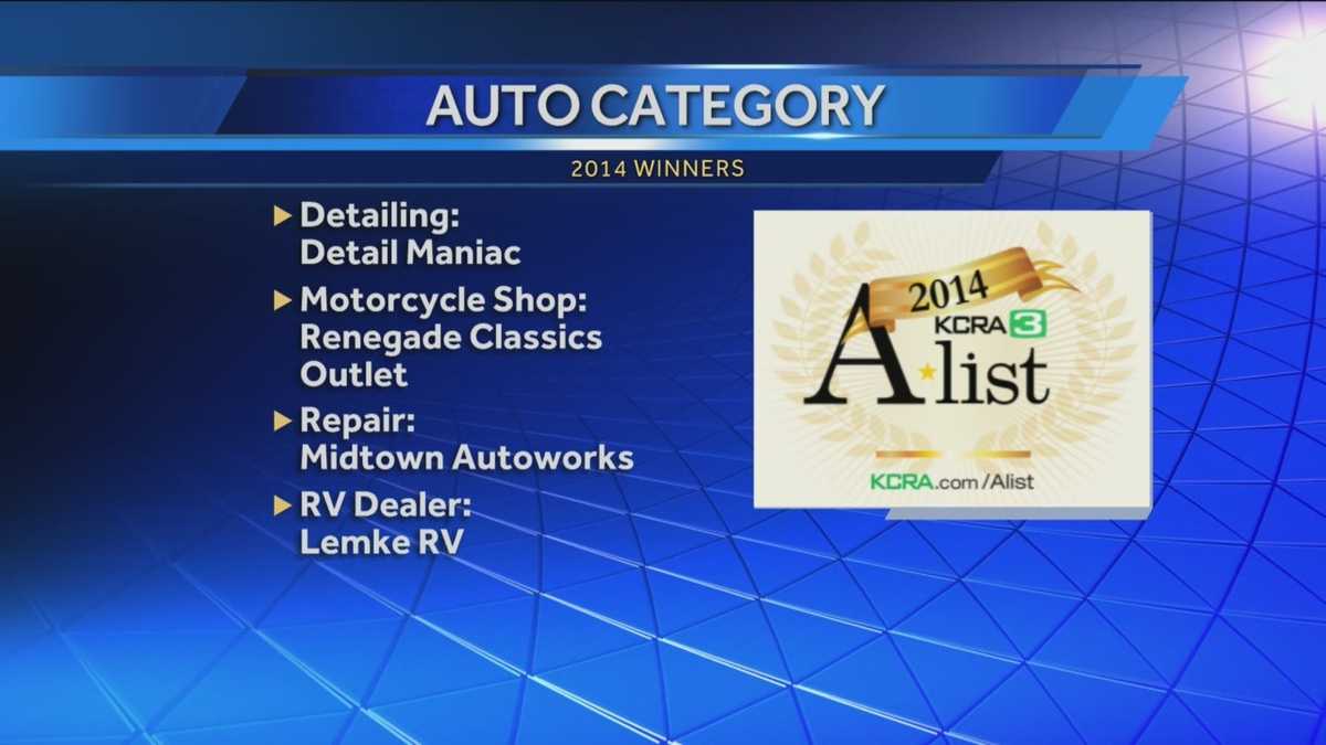 A-List winners: Auto Category