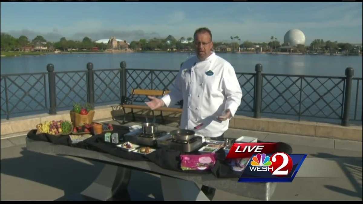 Epcot chef discusses food options at Flower and Garden Festival