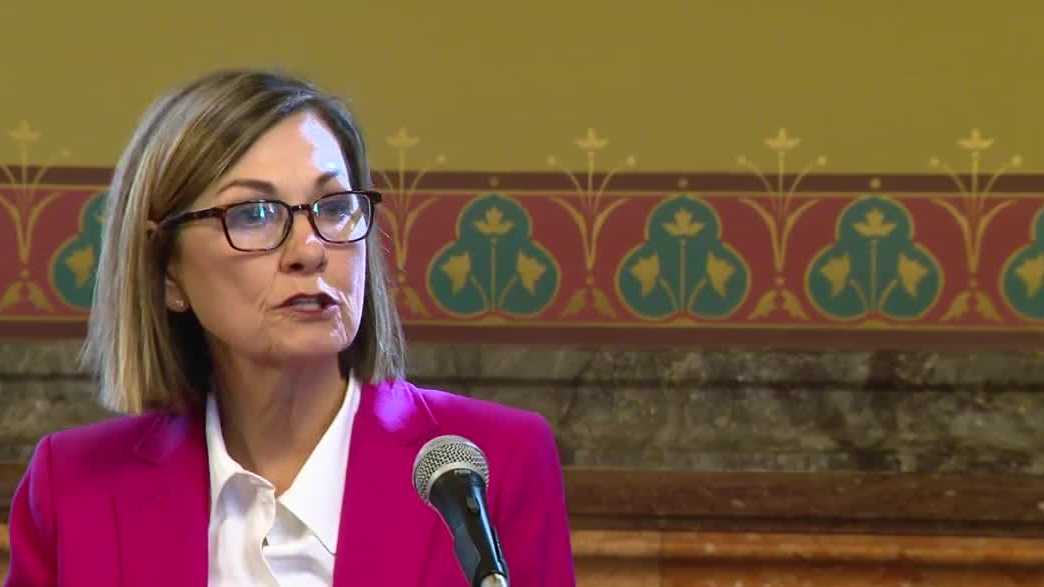 Reynolds defends use of Iowa State Patrol plane amid criticism