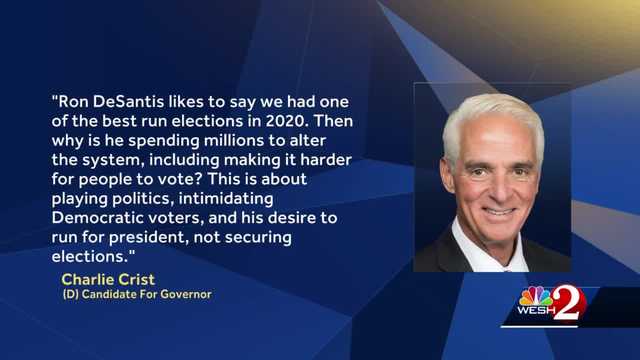DeSantis' voter fraud charges announcement gets backlash from Democrats - Vimarsana News